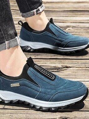 Men’s Athletic Light Weight Comfortable Waterproof Breathable Orthopedic Shoes .